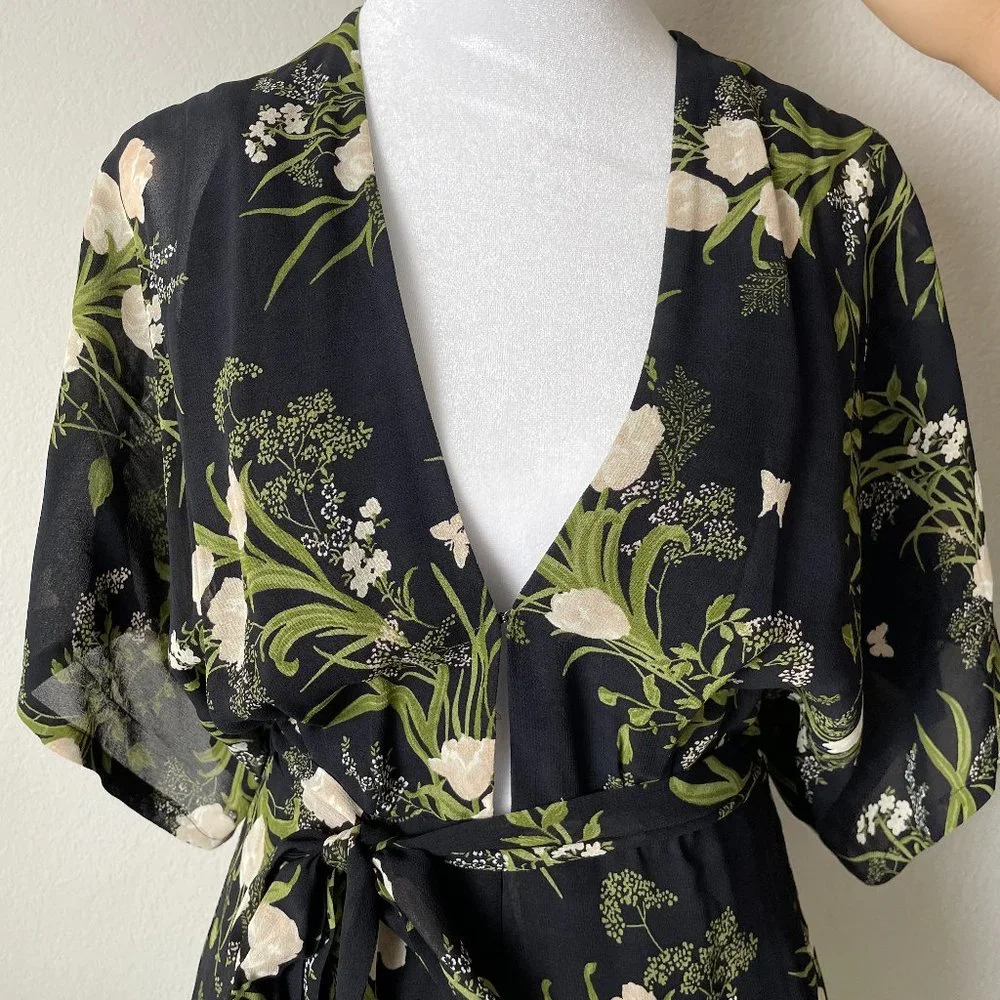 Reformation Lemongrass Jumpsuit Anastasia Size 6 - Picture 7 of 11